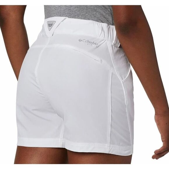 COLUMBIA SIZE 6 WOMENS CORAL POINT lii WHITE SHORTS - Picture 11 of 14